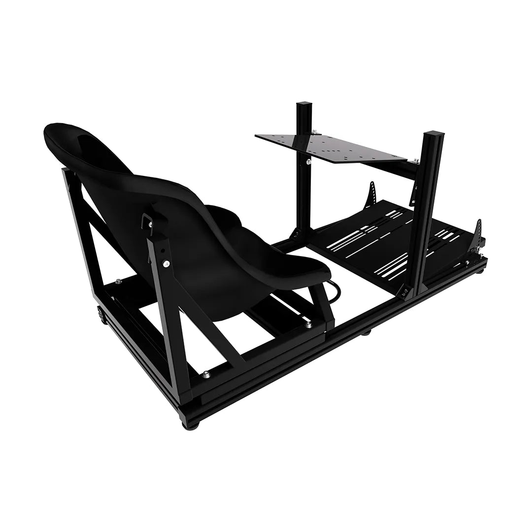 Chassis 80 x 40mm Aluminum BFR Black