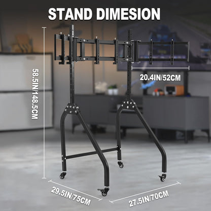 Stand Monitor Gamer Triple Monitor Hasta 32