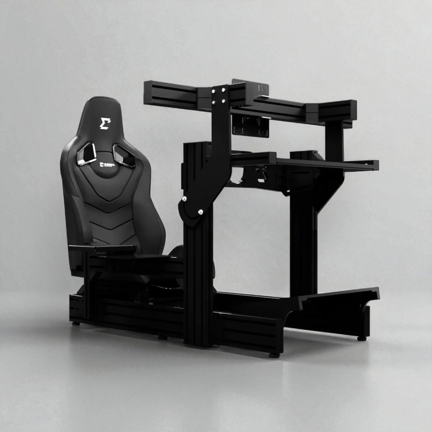 Chassis 80 x 40mm Aluminum BFR Black
