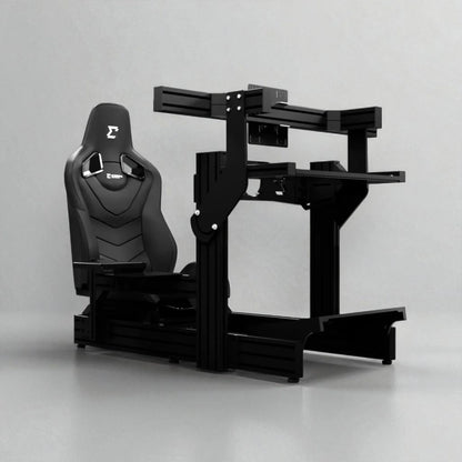 Chassis 80 x 40mm Aluminum BFR Black