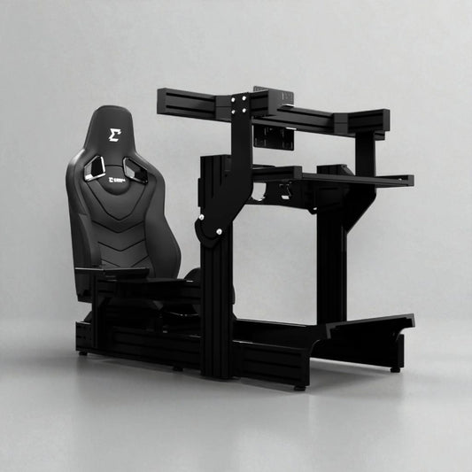 Chassis 80 x 40mm Aluminum BFR Black