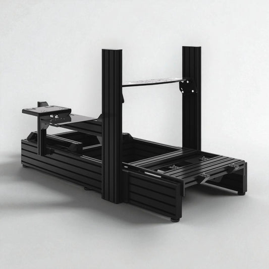 Chassis 80 x 40mm Aluminum BFR Black
