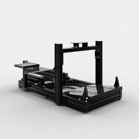 Chassis 80 x 40mm Aluminum BFR Black