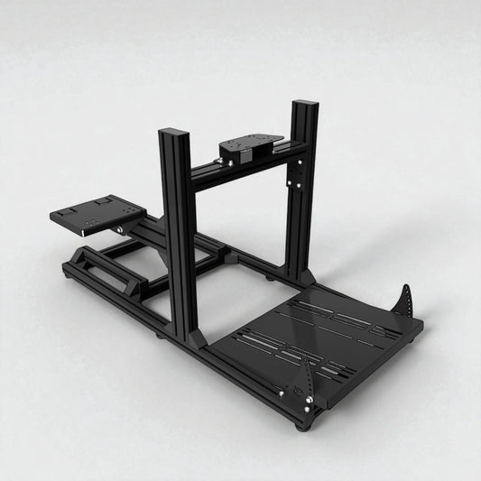 Chassis 80 x 40mm Aluminum BFR Black