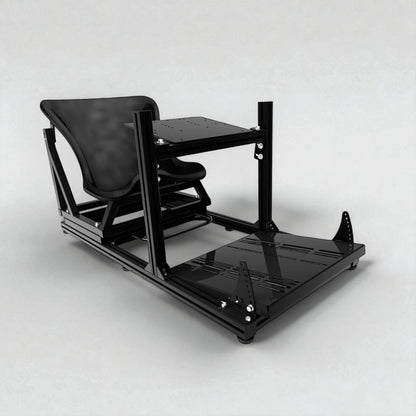 Chassis 80 x 40mm Aluminum BFR Black