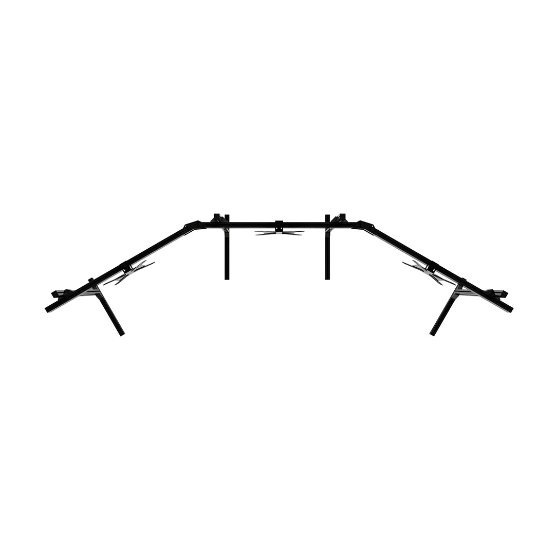 Chassis 80 x 40mm Aluminum BFR Black