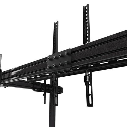 Freestanding Triple TV Stand (Up to 65")