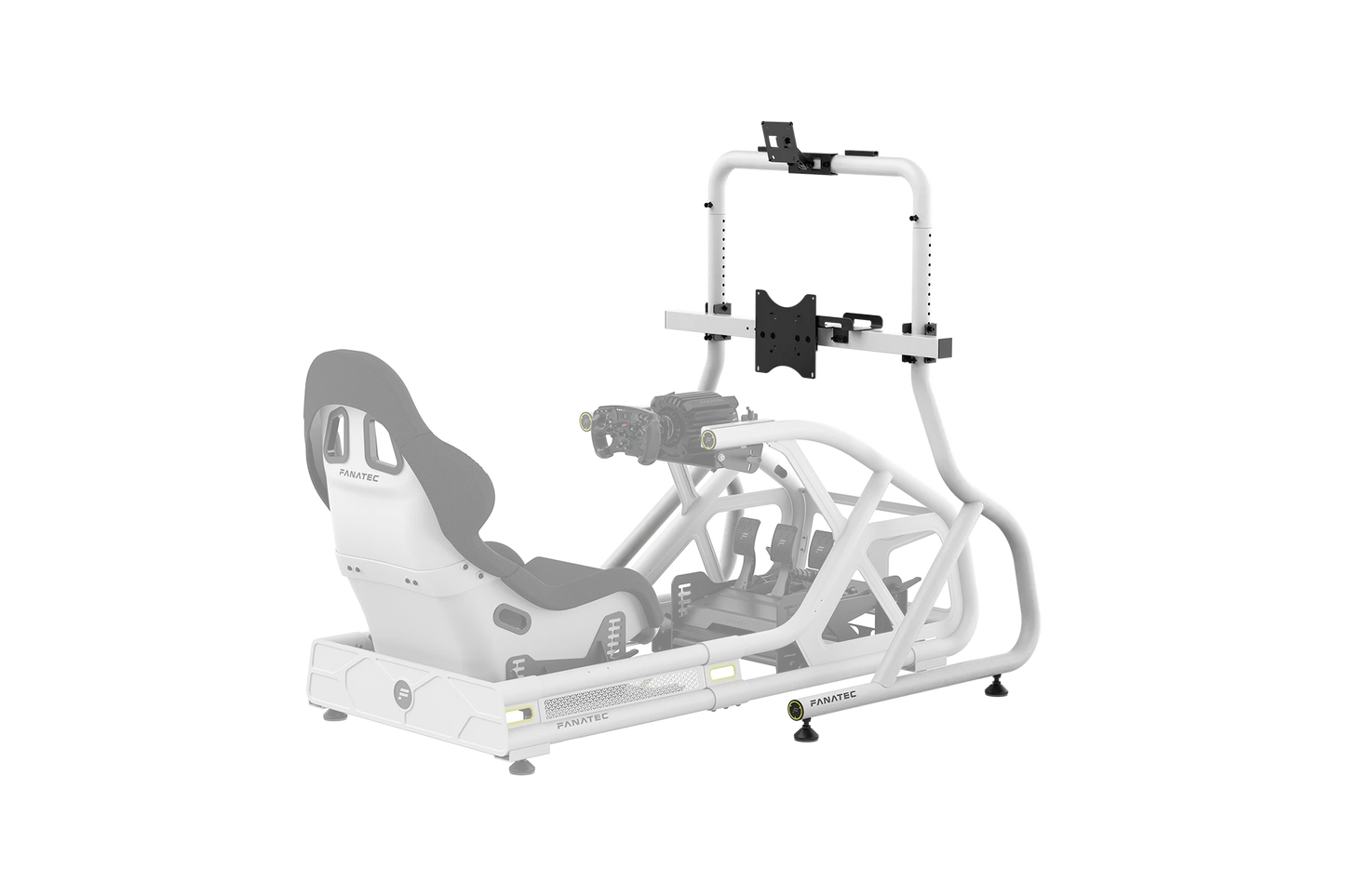 GT Cockpit Monitor Stand White