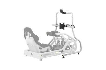 GT Cockpit Monitor Stand White