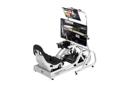 GT Cockpit Monitor Stand White