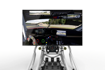 GT Cockpit Monitor Stand White