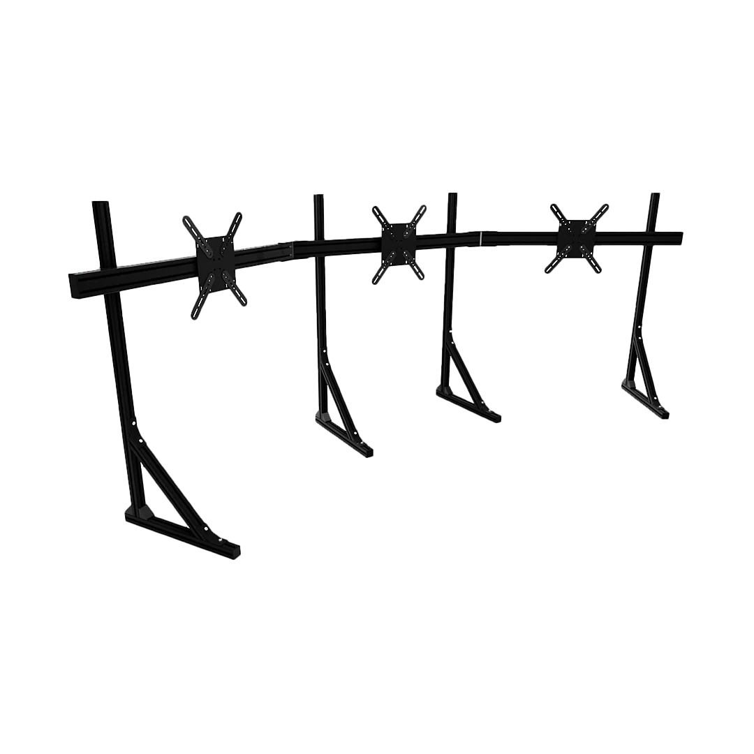 Chassis 80 x 40mm Aluminum BFR Black