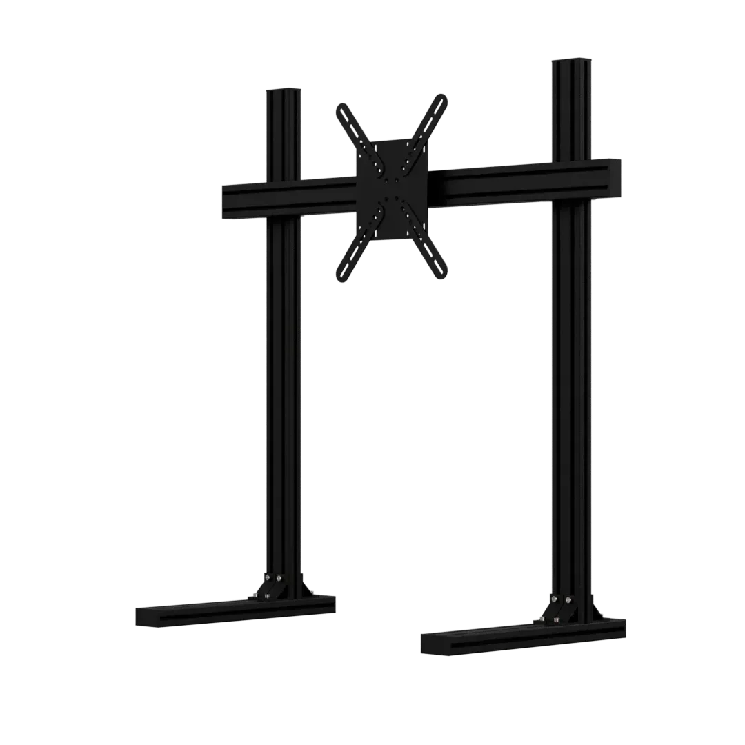 Chassis 80 x 40mm Aluminum BFR Black