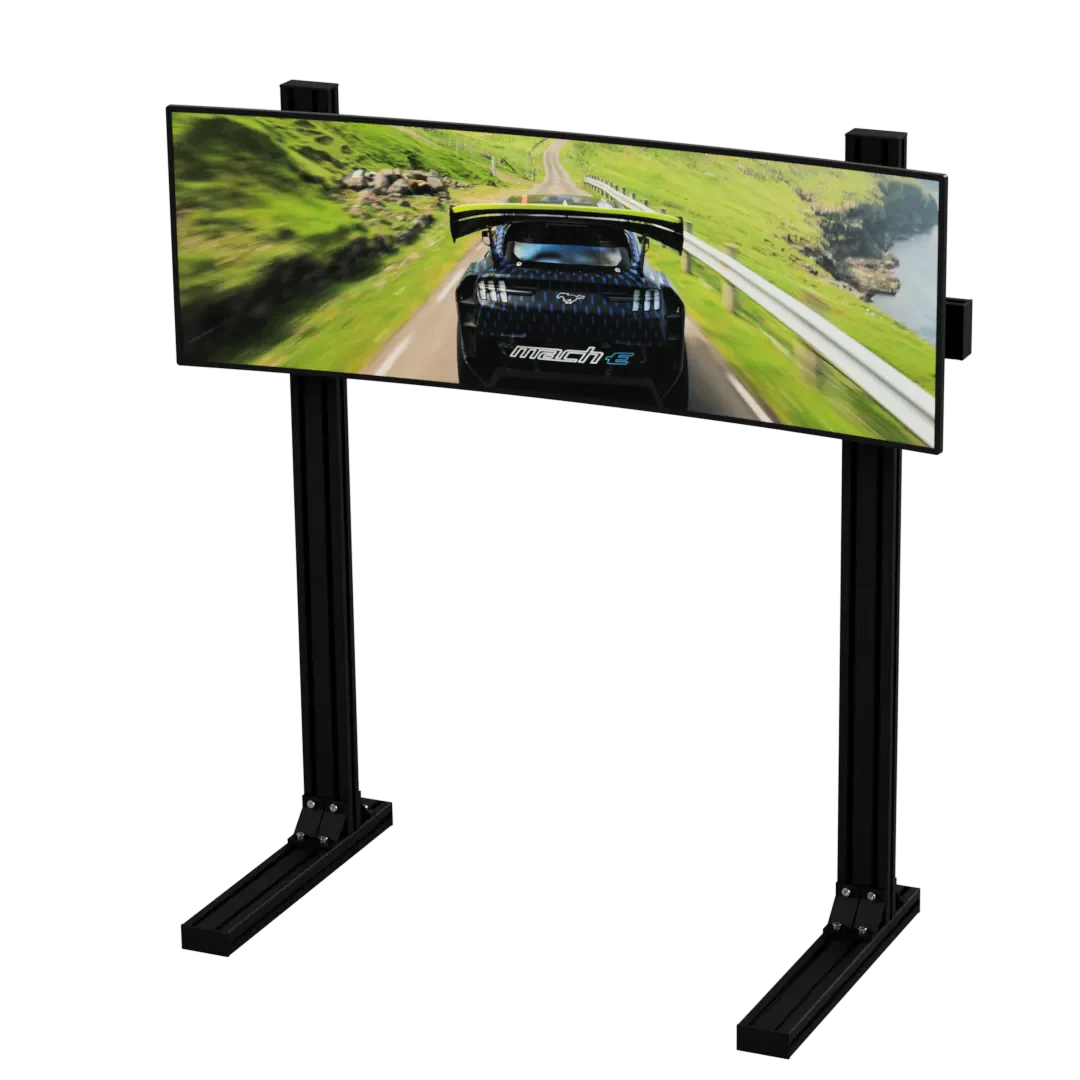Chassis 80 x 40mm Aluminum BFR Black