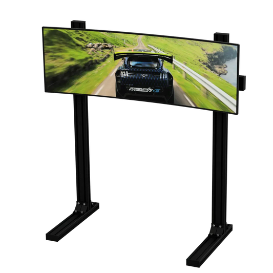 Chassis 80 x 40mm Aluminum BFR Black