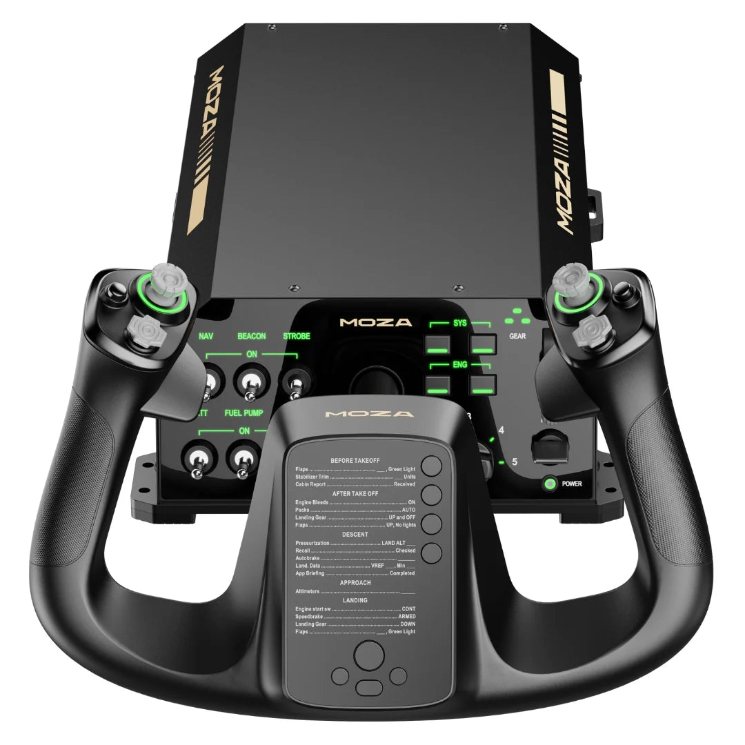 AY210 Force Feedback Yoke System Moza Flight