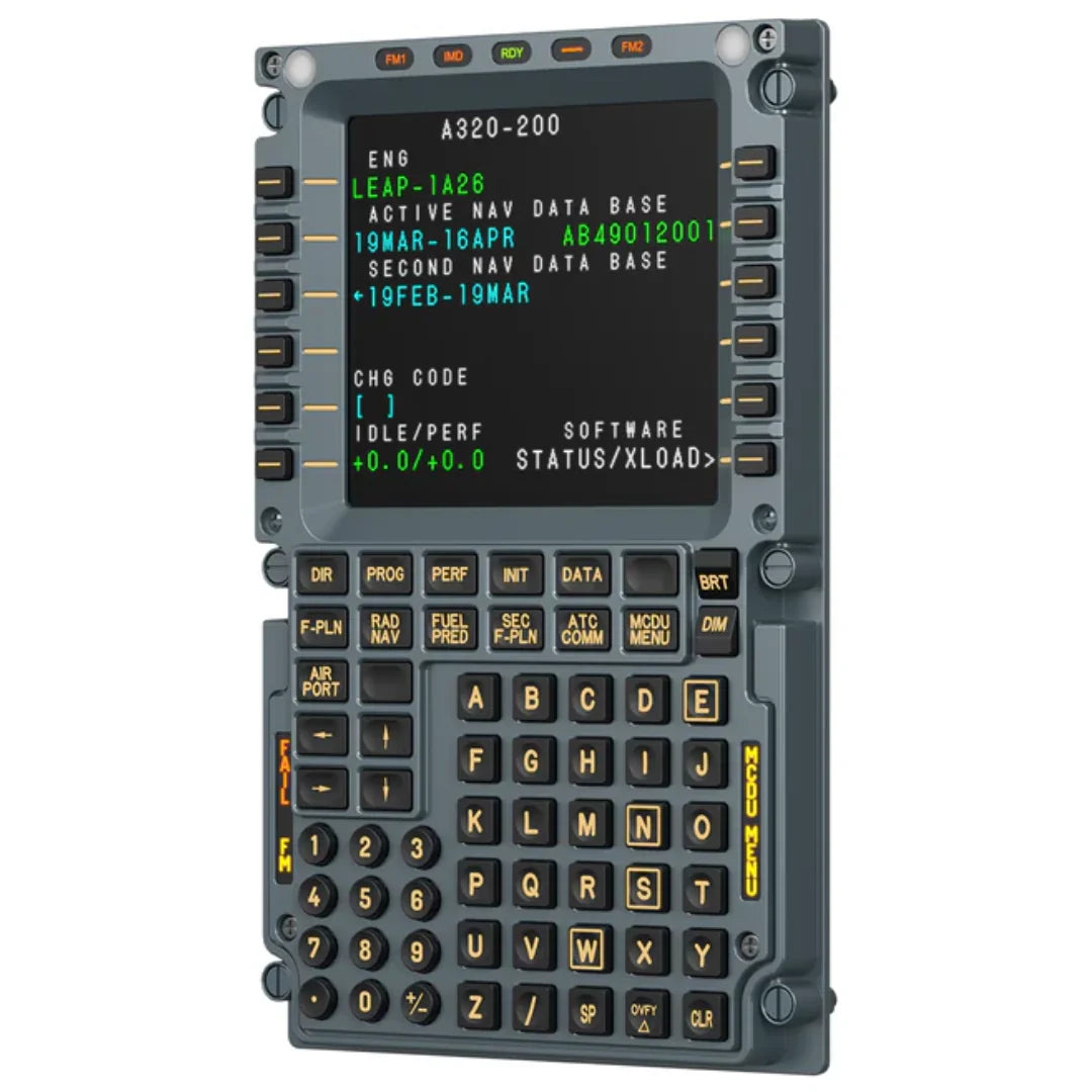 MA3F Flight Computer Display | Airbus A320 MCDU Panel Moza Flight