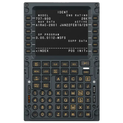 MB7F Flight Computer Display | Boeing 737 CDU Panel Moza Flight