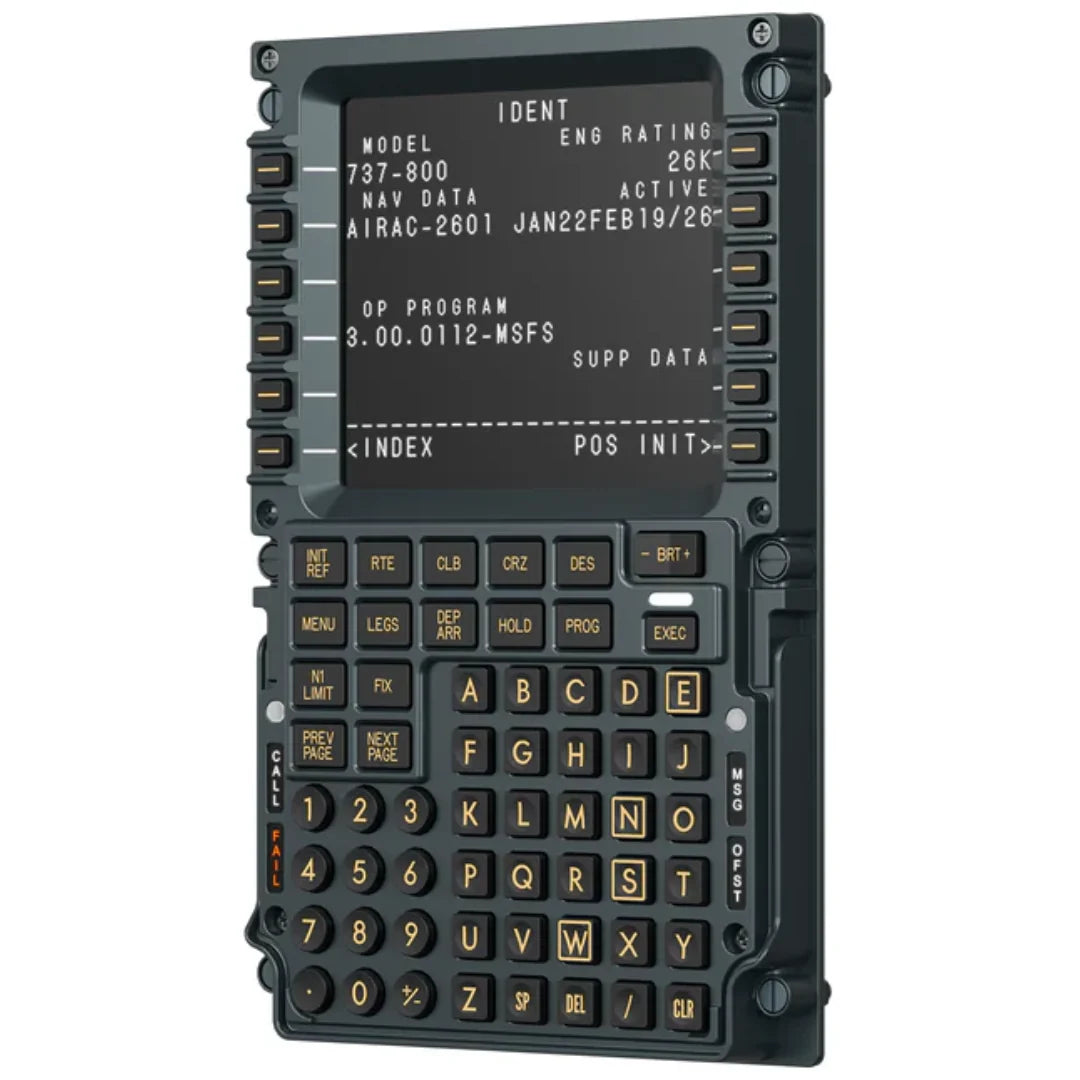 MB7F Flight Computer Display | Boeing 737 CDU Panel Moza Flight