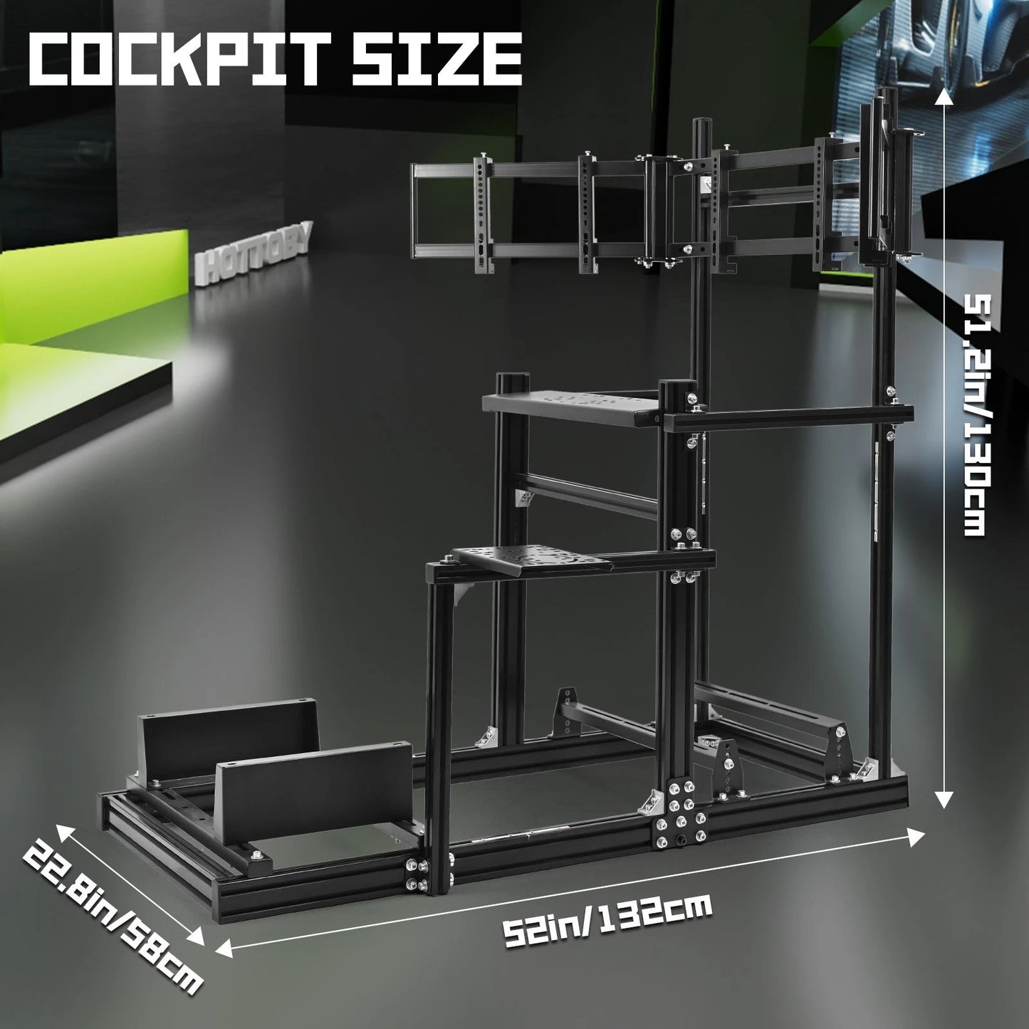 Chassis 3060 con soporte para triples
