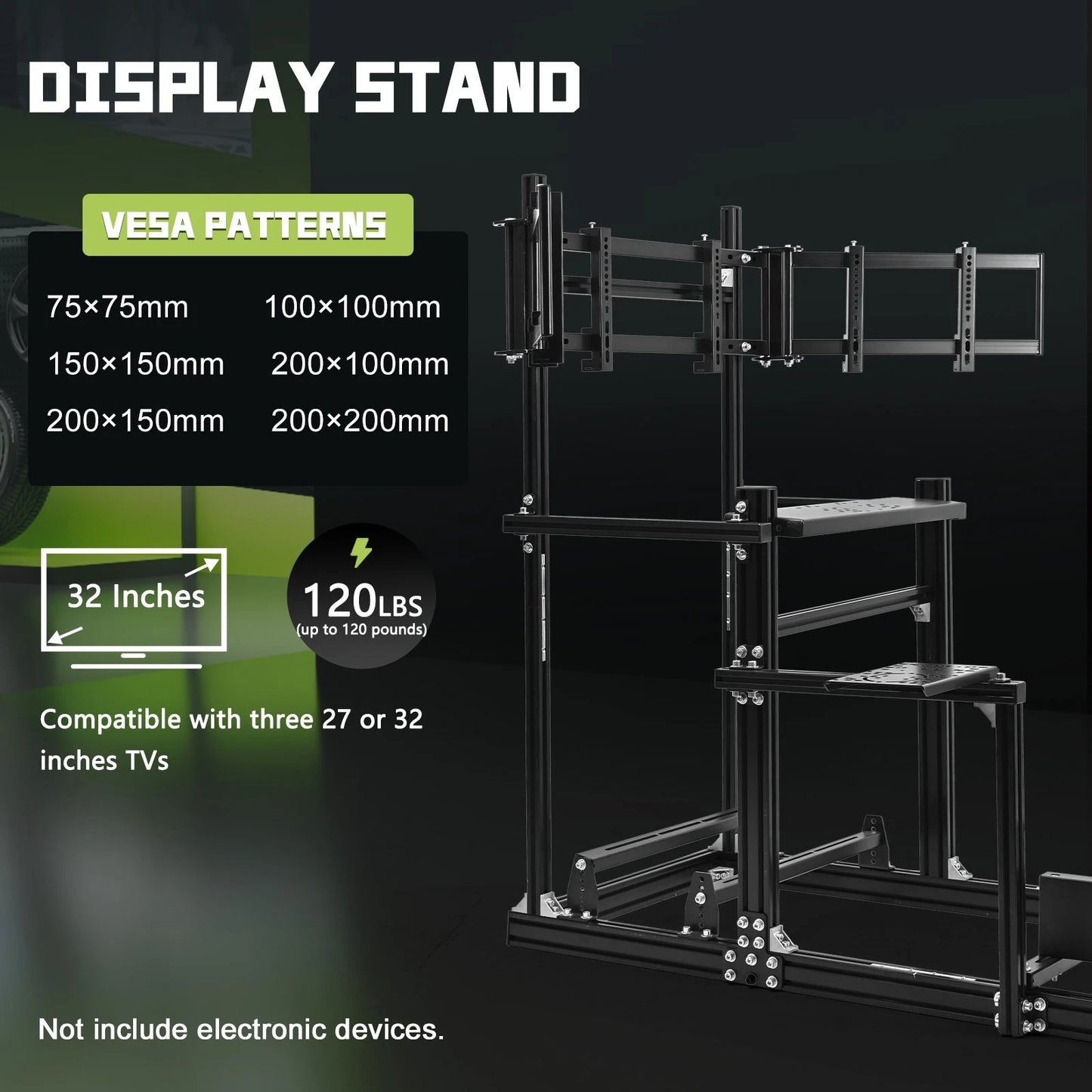 Chassis 3060 con soporte para triples