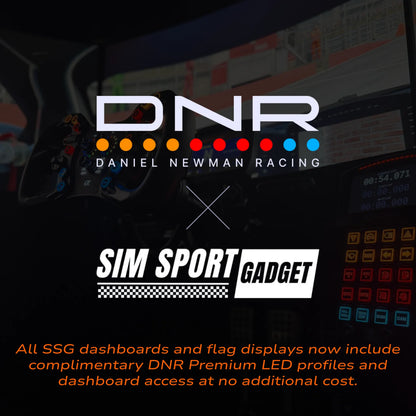SimSportGadget Dashboard Display DV-8