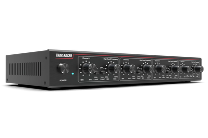 Trak Racer 4CH 40W Low-Frequency Class-D Amplifier with 2 Bass Shakers and Rig Mounts