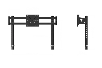 4th/2nd Top Monitor Mount for Tube Monitor Stands