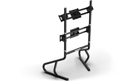 Freestanding Dual Monitor Stand - Supports up to 80" Display