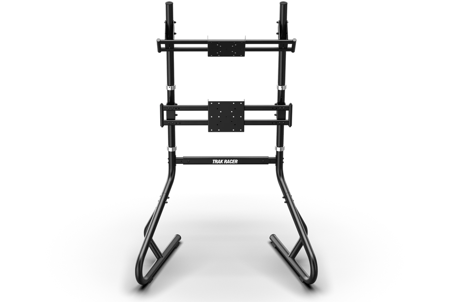 Freestanding Dual Monitor Stand - Supports up to 80" Display