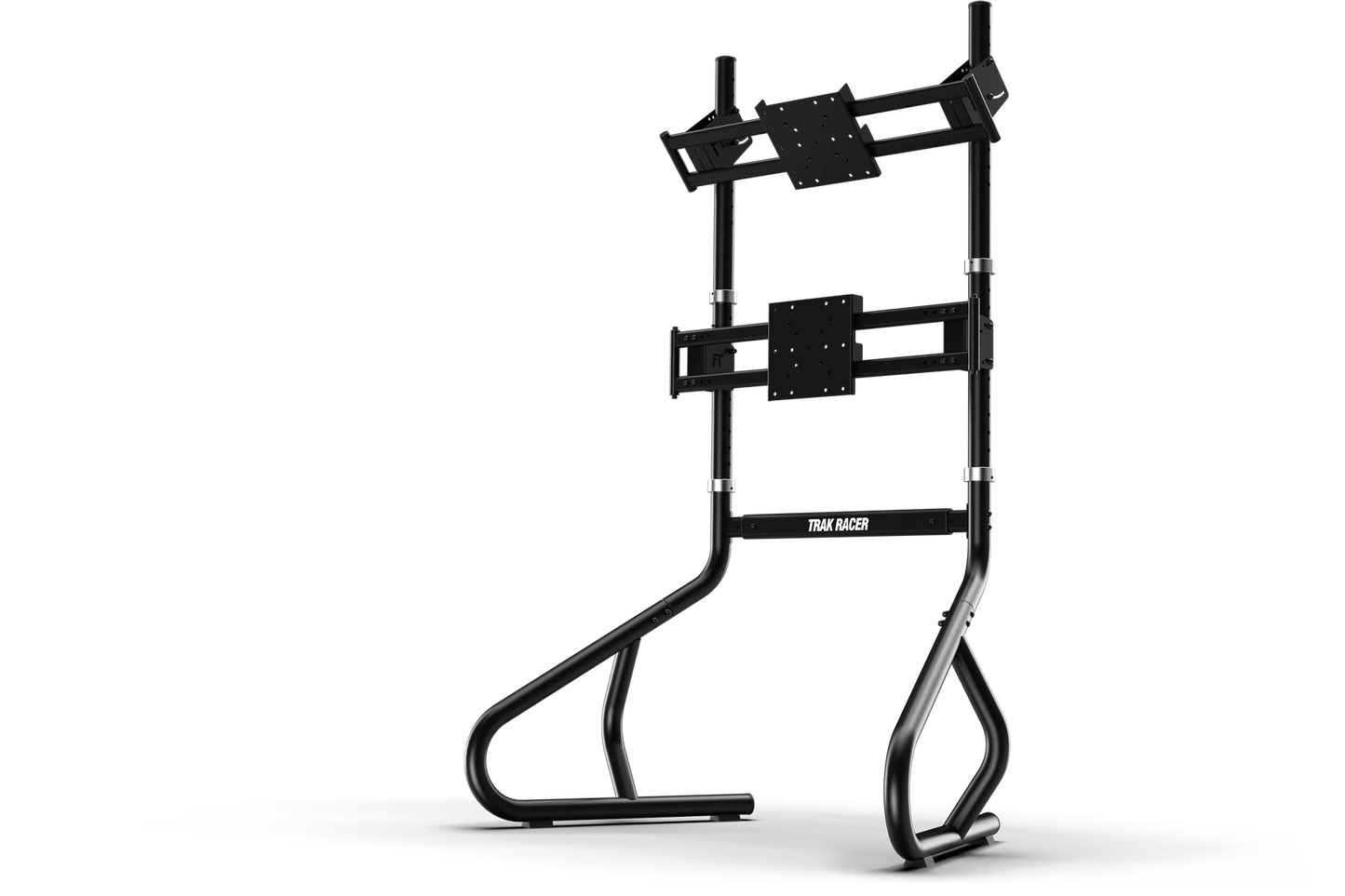 Freestanding Dual Monitor Stand - Supports up to 80" Display