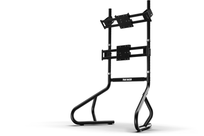 Freestanding Dual Monitor Stand - Supports up to 80" Display