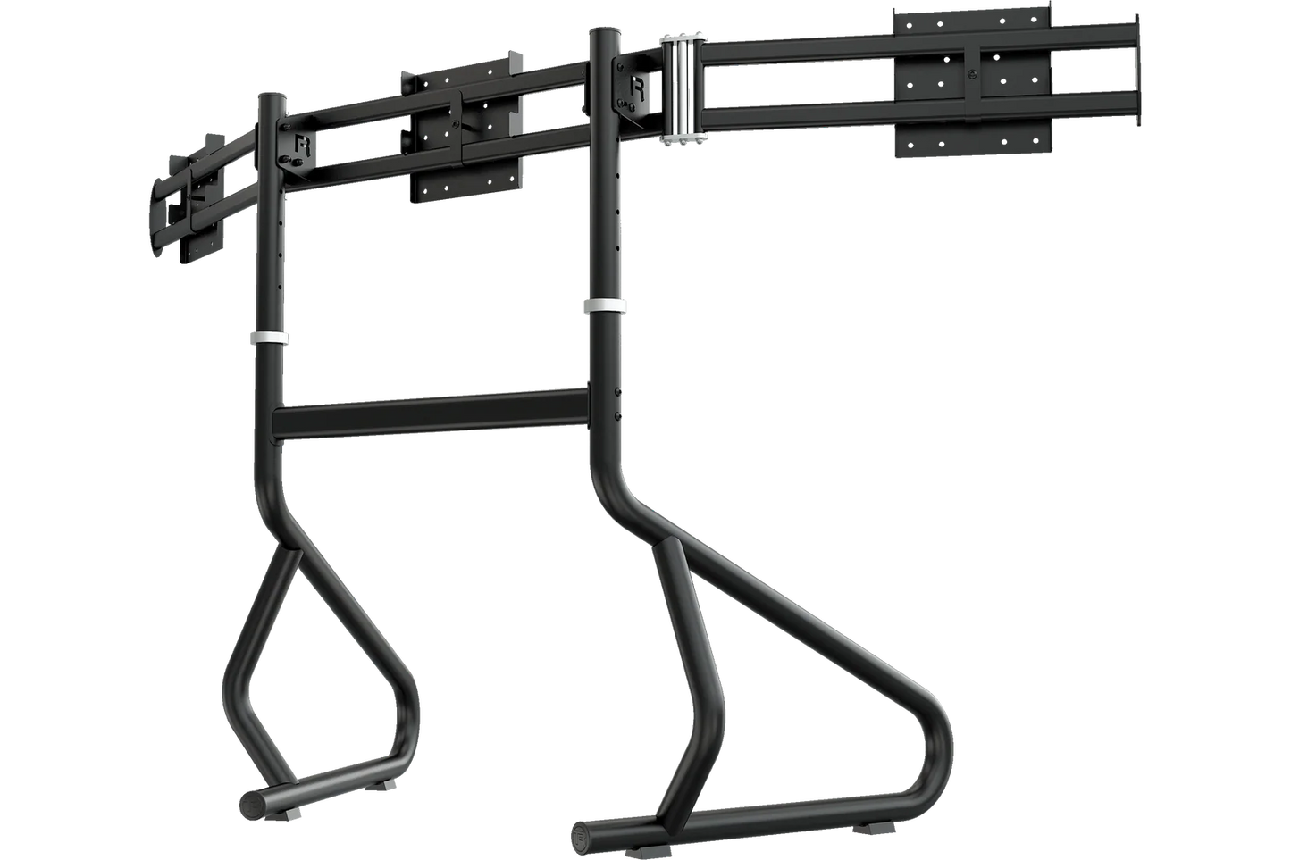Freestanding Triple Monitor Stand - Supports 22" to 32" Displays