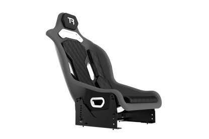HSX Hybrid Formula Pro Racing Seat - Fiberglass Black I Alpine F1 Engineered Design