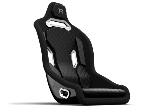 HSX Hybrid Formula Pro Racing Seat - Fiberglass Black I Alpine F1 Engineered Design