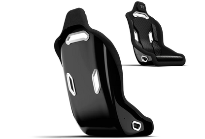 HSX Hybrid Formula Pro Racing Seat - Fiberglass Black I Alpine F1 Engineered Design
