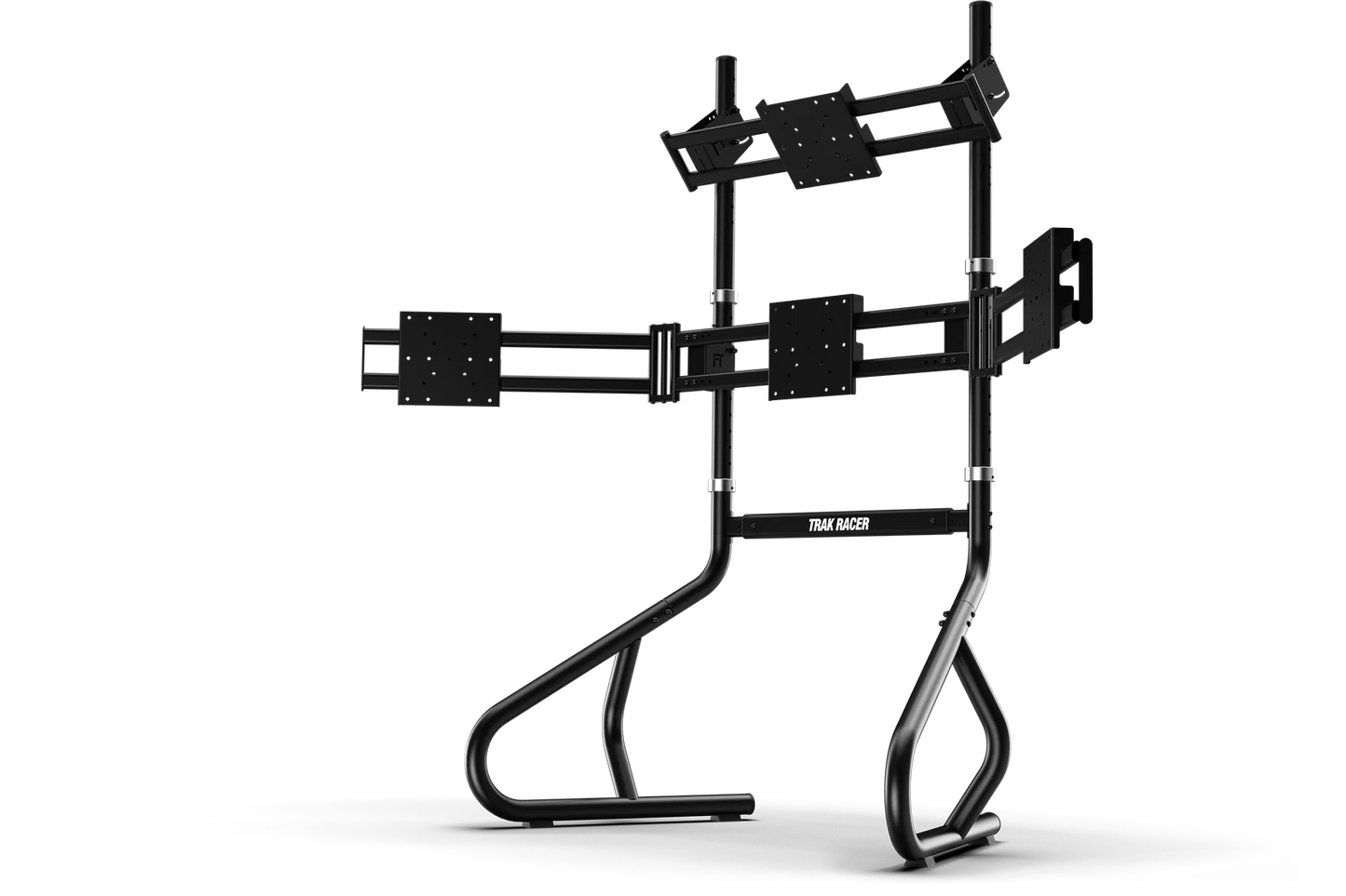 Freestanding Quad Monitor Stand - Supports up to 45" Displays