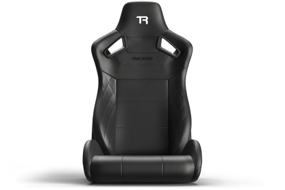 Recliner Sim Racing Seat — Premium Diamond-Stitched Leather-Style Finish