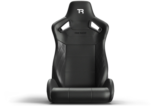 Recliner Sim Racing Seat — Premium Diamond-Stitched Leather-Style Finish