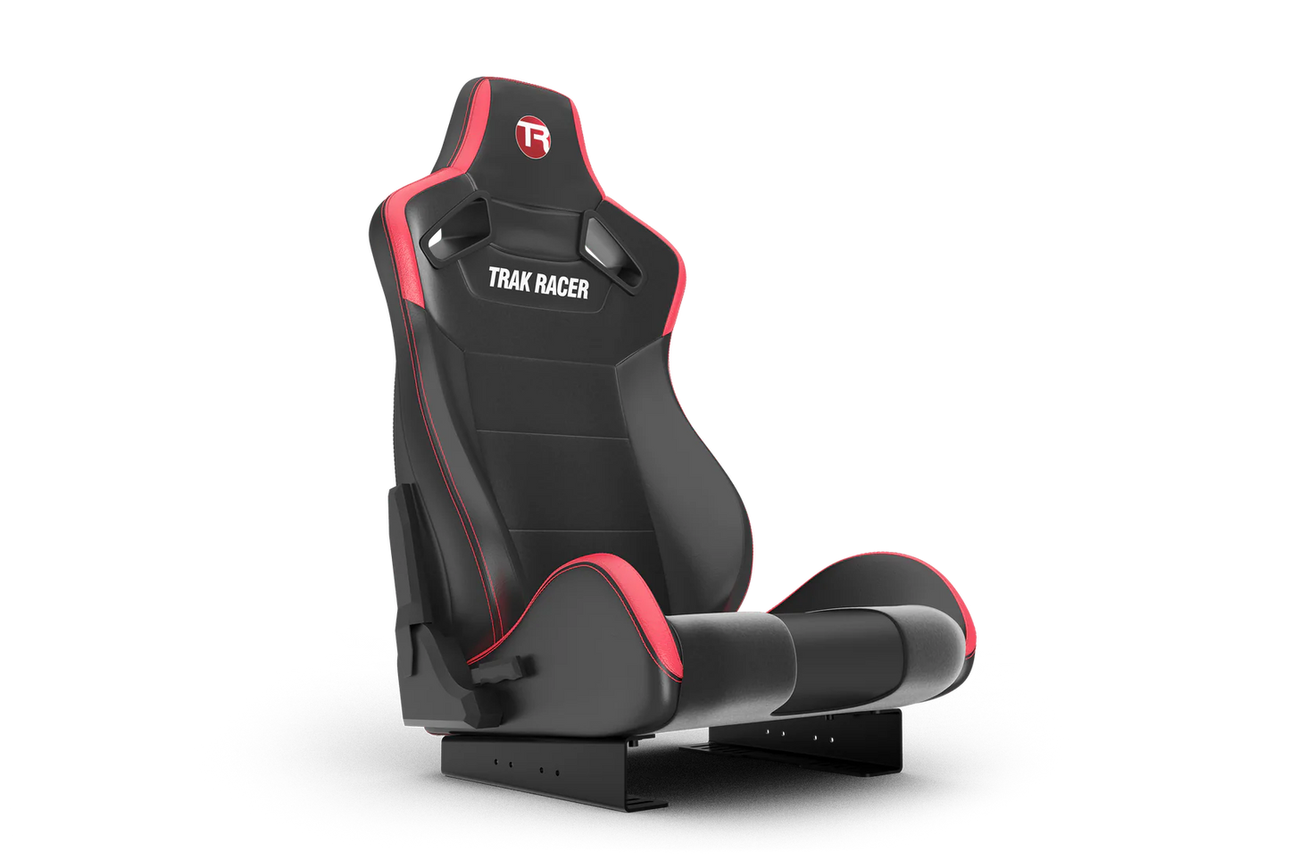 Recliner Sim Racing Seat — Premium Leather/Alcantara-Style Adjustable Seat