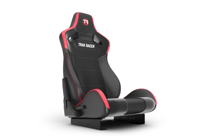 Recliner Sim Racing Seat — Premium Leather/Alcantara-Style Adjustable Seat
