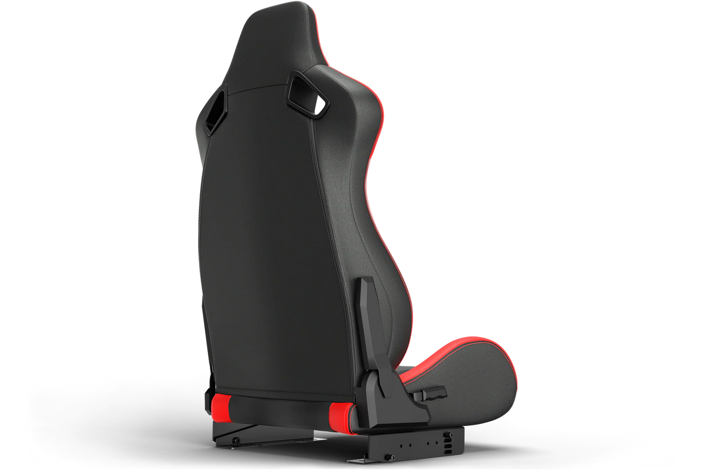 Recliner Sim Racing Seat — Premium Leather/Alcantara-Style Adjustable Seat