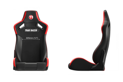 Recliner Sim Racing Seat — Premium Leather/Alcantara-Style Adjustable Seat
