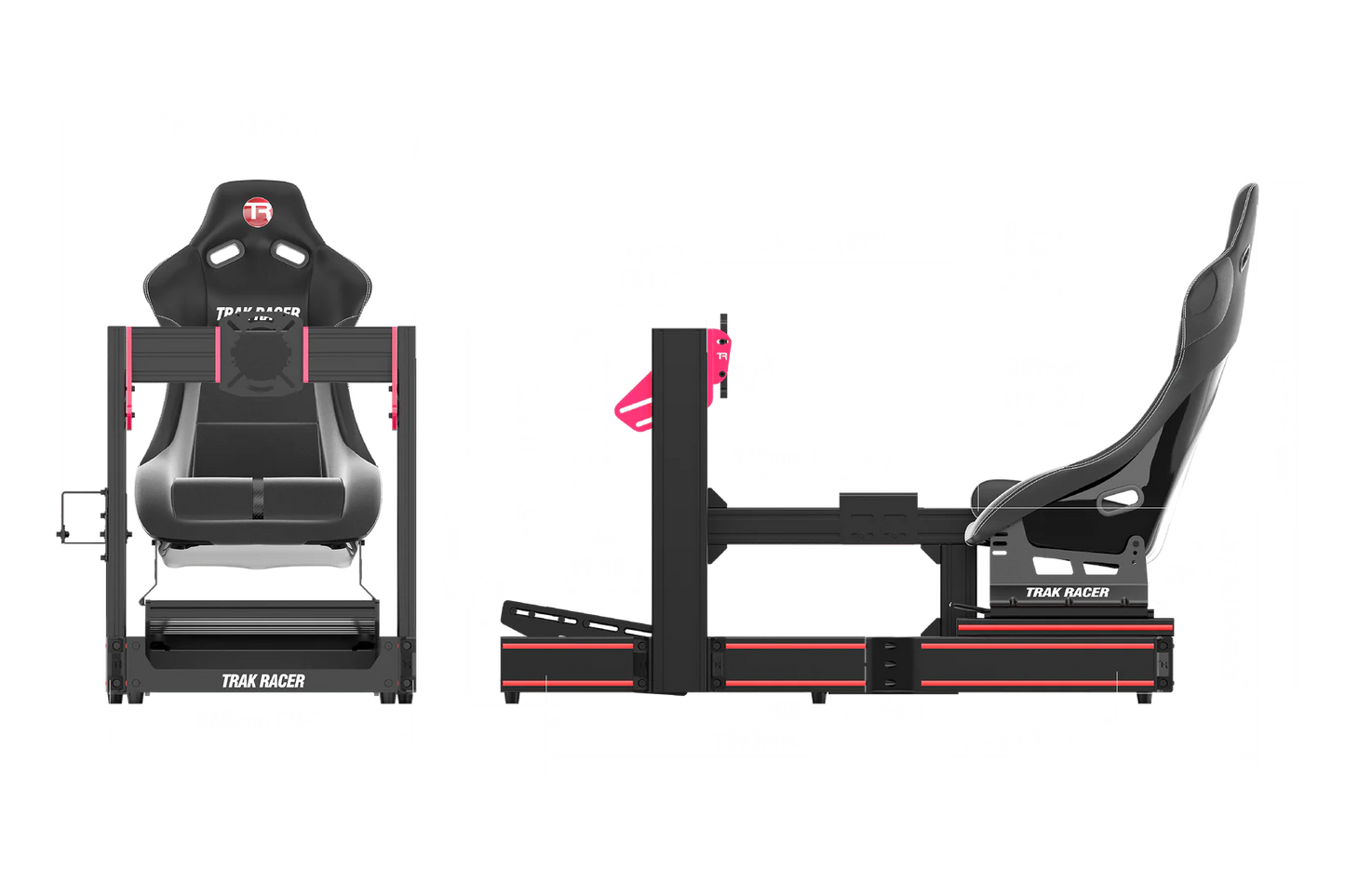 TR120S V2 Racing Simulator with Seat Slider Kit