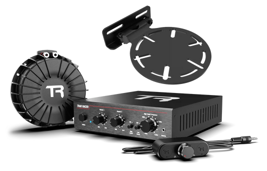 Trak Racer V2 Pro 2CH 200W Low-Frequency Class-D Amplifier and Bass Shaker Kit with Rig Mount