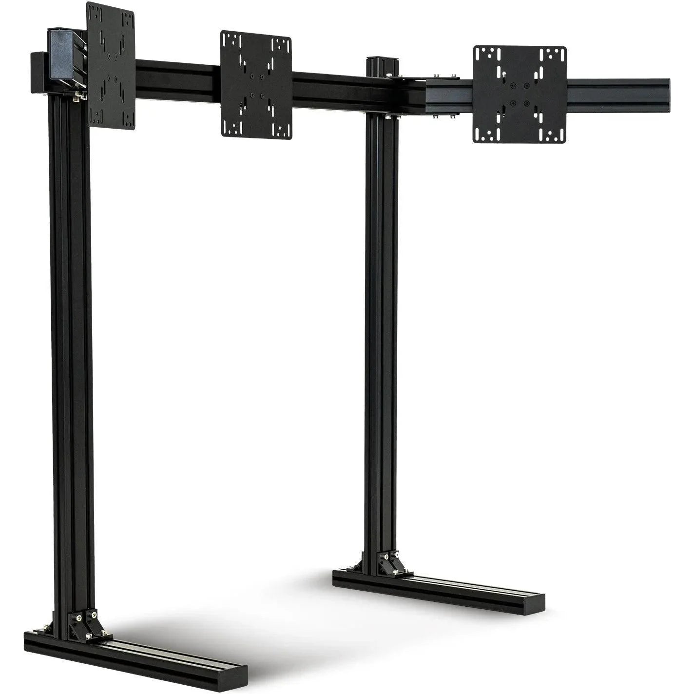 Chassis 80 x 40mm Aluminum BFR Black