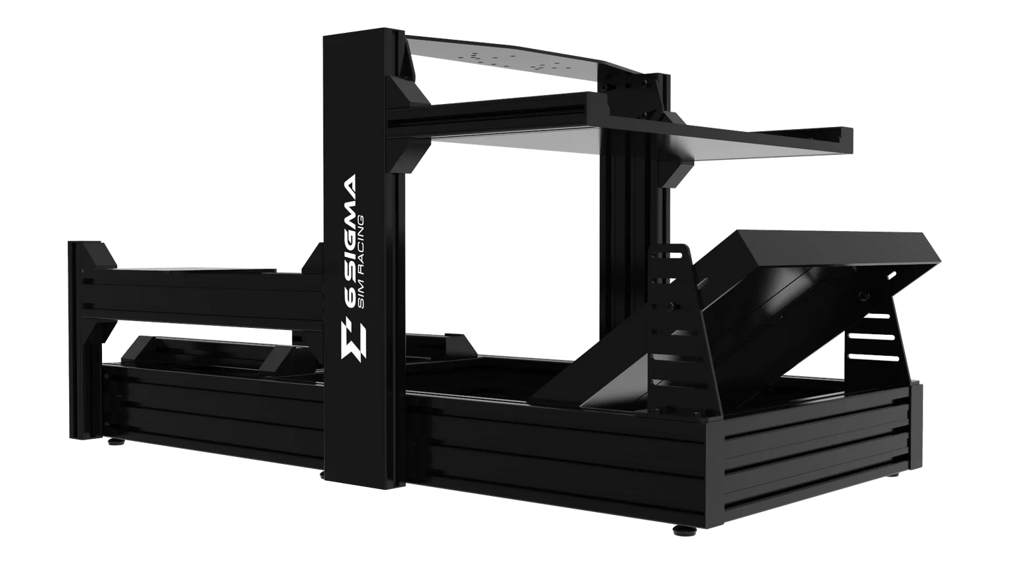 Chassis 80 x 40mm Aluminum BFR Black
