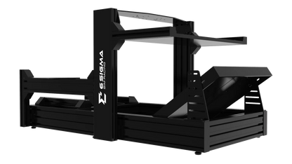 Chassis 80 x 40mm Aluminum BFR Black